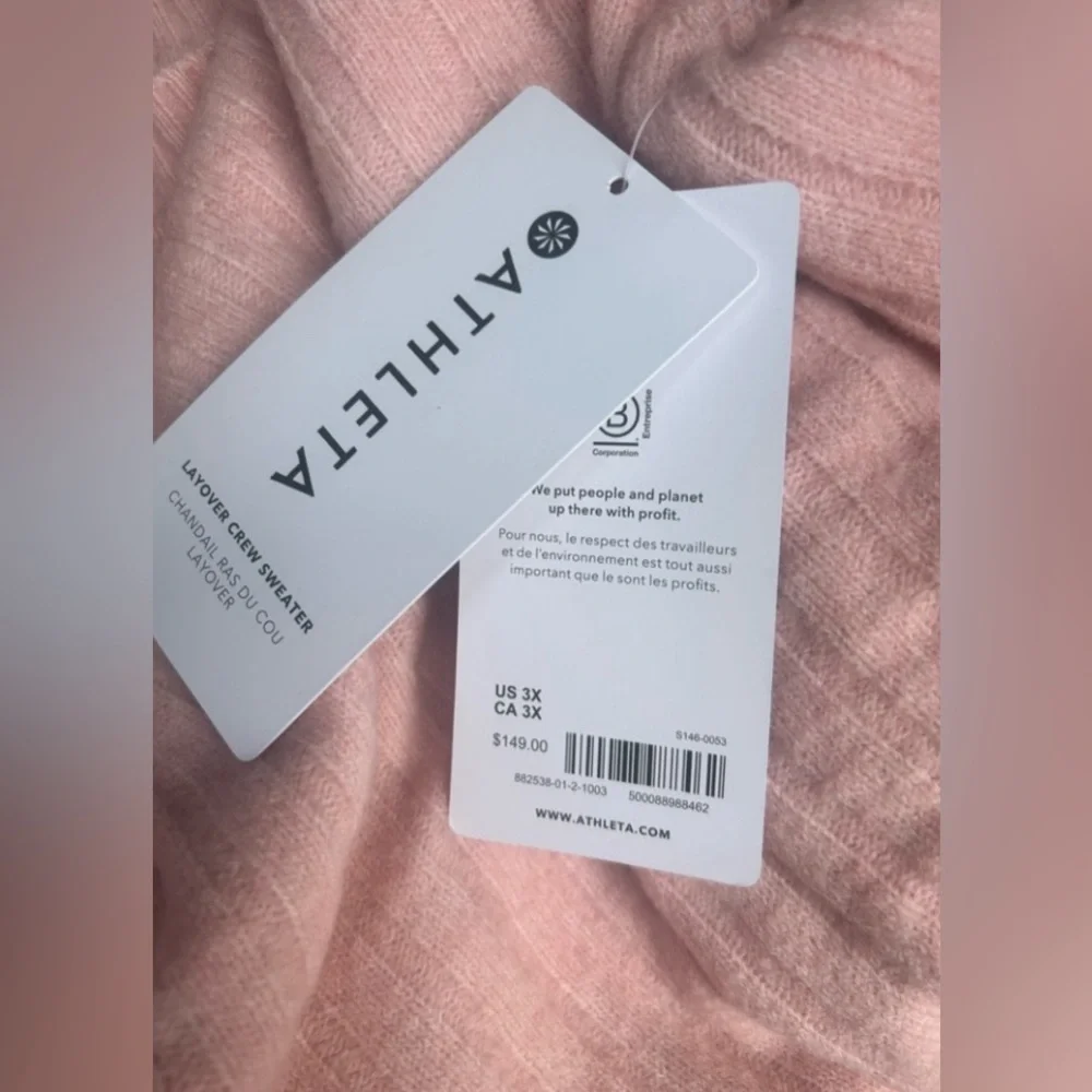 ATHLETA LAYOVER CREW SWEATER - Picture 4 of 11